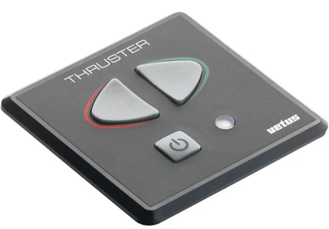 BPSE2 – VETUS Boat Thruster Control Panel, Bow Thruster Panel With Pushbuttons, With Built-In Time Lapse Device When ...